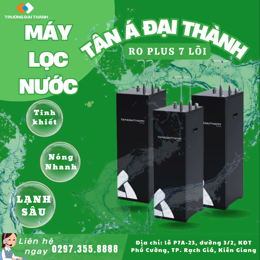 Máy lọc nước Tân Á Đại Thành RO Plus 7 lõi
